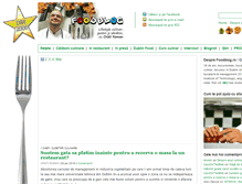 Tablet Screenshot of foodblog.ro